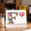 2026 Calendar Diamond Painting Kit DIY Diamond Art Desk Calendar for Home Office