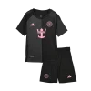 Kid&rsquo;s Inter Miami CF Away Soccer Jersey Kit(Jersey+Shorts) 2025