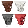 3D Printed Highland Cow Sponge Holder with Drainage Kitchen Sink Organizer Funny Sponge Stand for Kitchen Sink and Home Decor