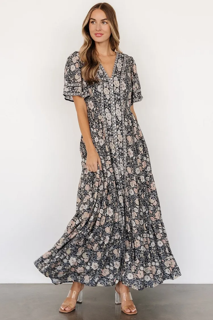 Floral Maxi Dress - Midnight Floral