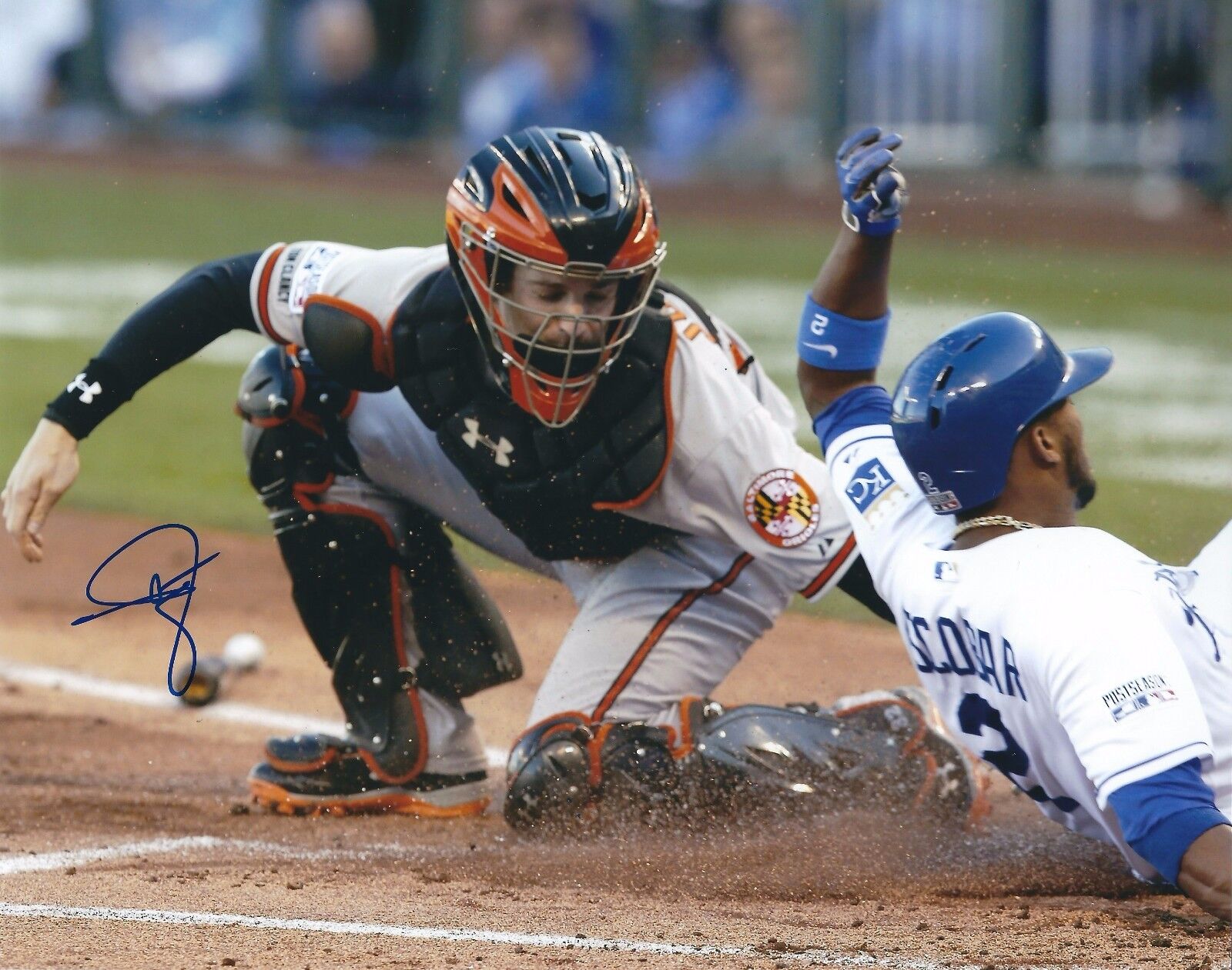 Signed 8x10 CALEB JOSEPH Baltimore Orioles Autographed Photo Poster painting - COA