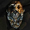 【Genuine】Machina Mask EDC Decorative Ornaments Decompression Toy Metal Model