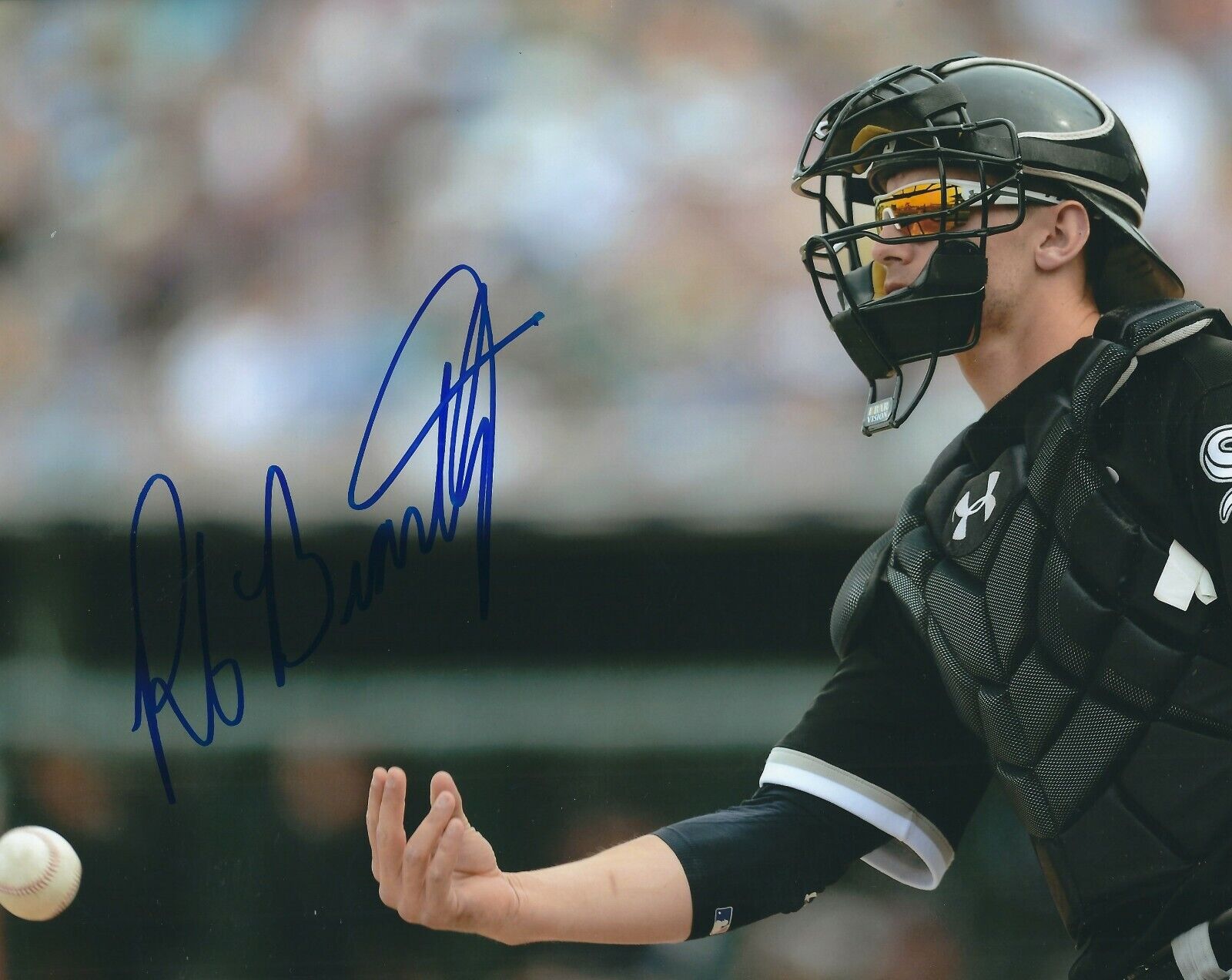 Signed 8x10 ROB BRANTLY Colorado Rockies Autographed Photo Poster painting - COA