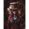Mad Hatter-11CT Stamped Cross Stitch 40*50cm/15.75*19.69in
