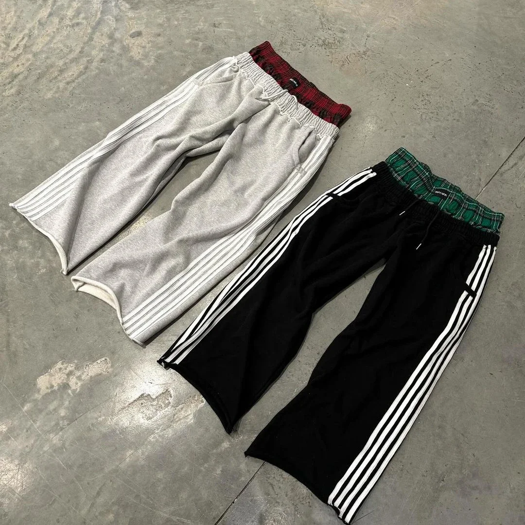 パンツ No e mosen stripe straight slacks y2k No e mosen stripe straight slacks y2k