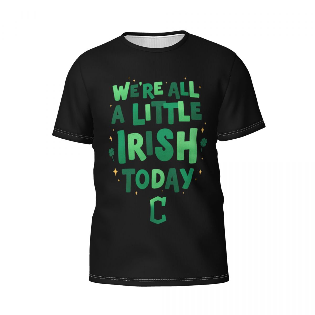 Cleveland Guardians We're All A Little Irish Today Printed Men's T-Shirt