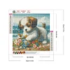Diamond Painting-5D Full Round Drill Puppy