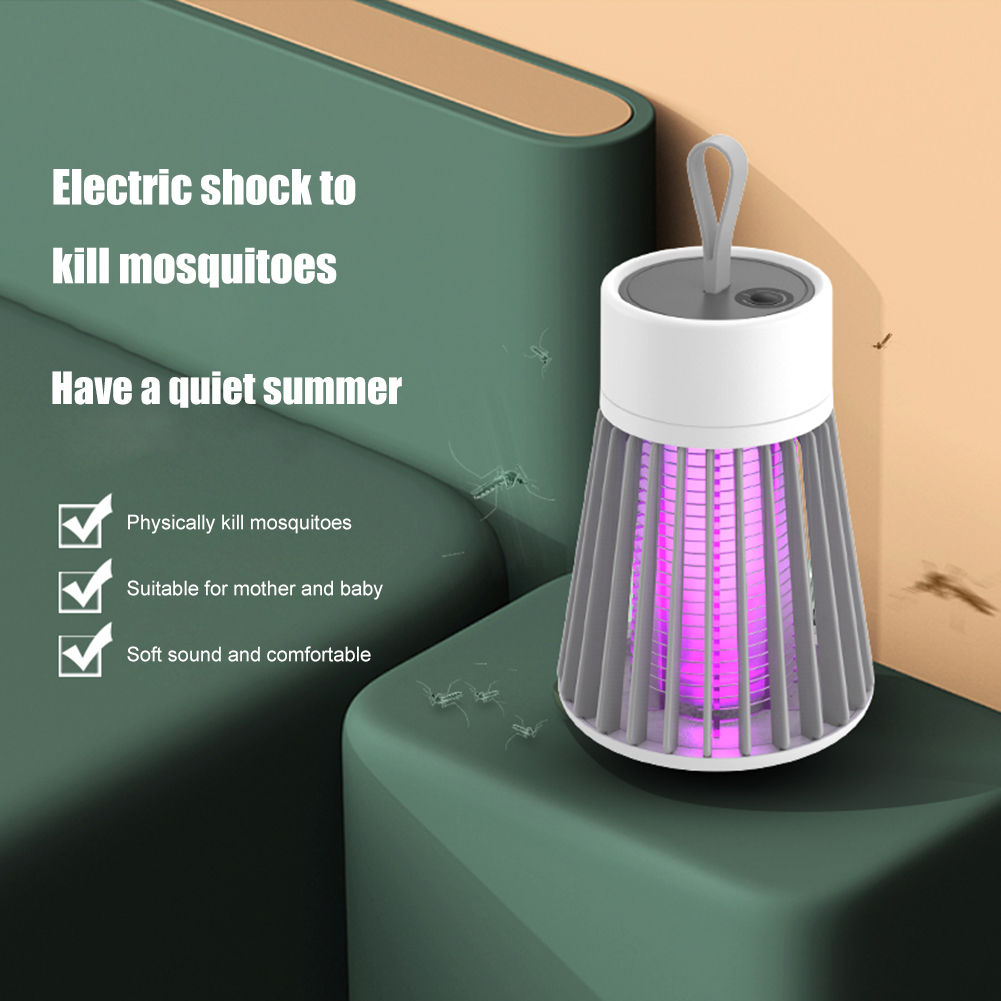 

Electric Mosquito Killer Lamp Portable LED Light Fly Bug Insect Trap Zapper, Green, 501 Original