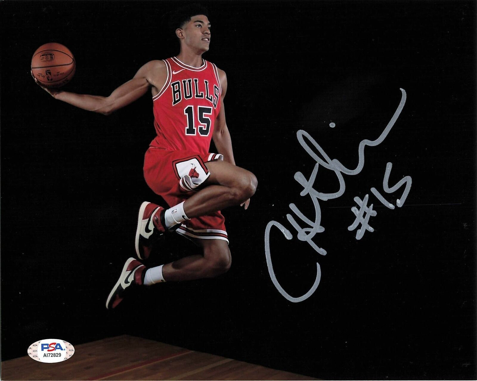 CHANDLER HUTCHISON signed 8x10 Photo Poster painting PSA/DNA Chicago Bulls Autographed