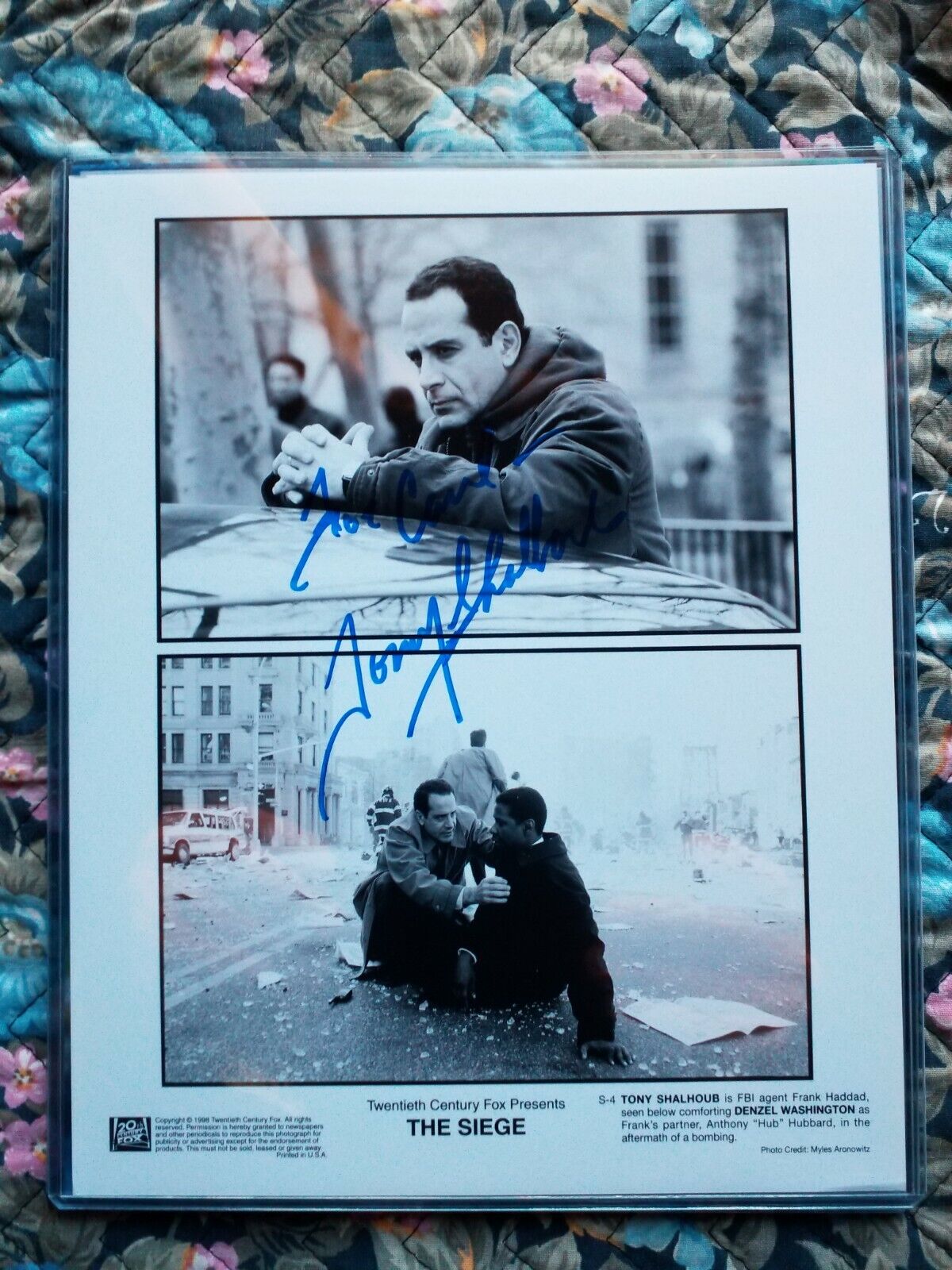 Tony Shalhoub Authentic Autographed 8x10 Photo Poster painting Signed Autograph Picture Monk