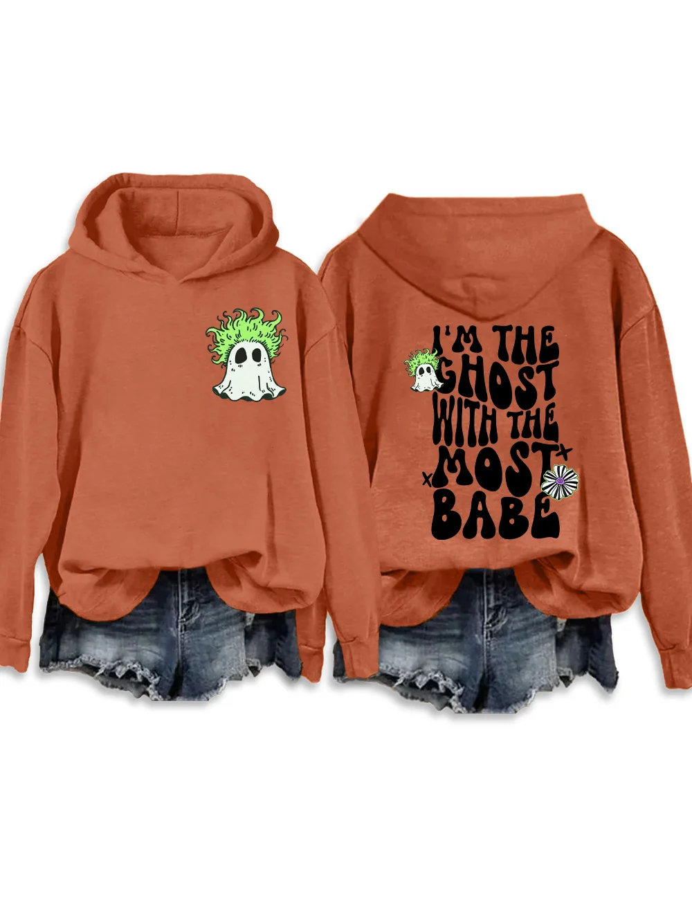 I'm The Ghost With The Most Babe Hoodie
