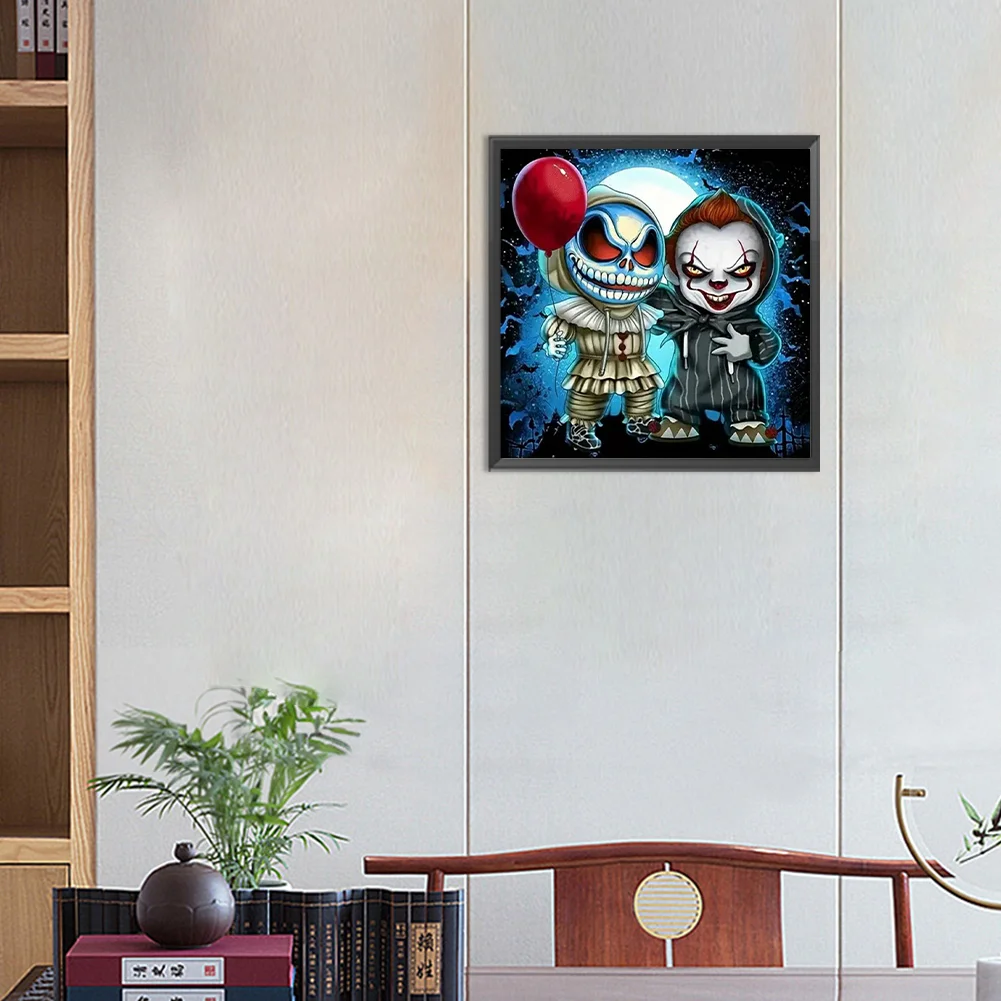 Diamond Painting - Full Round Drill - The Ghostbusters Brothers(Canvas|30*30cm)