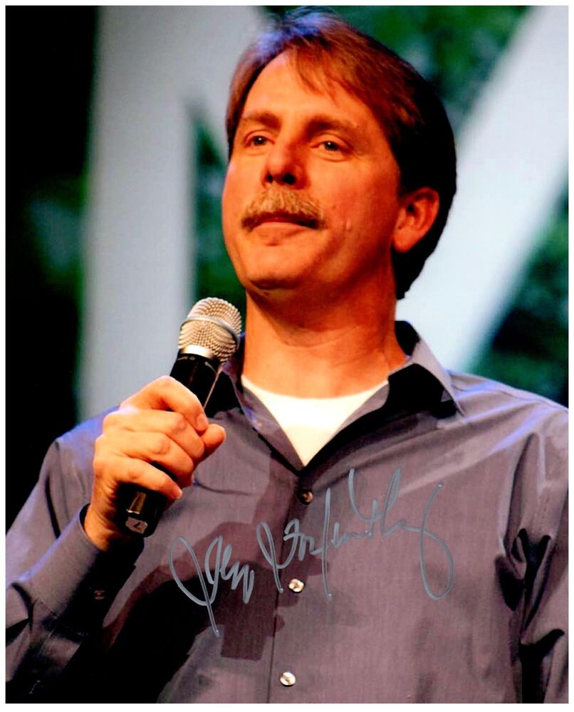 JEFF FOXWORTHY Signed Autographed 'BLUE COLLAR' YOU MIGHT BE A REDNECK 8X10 B