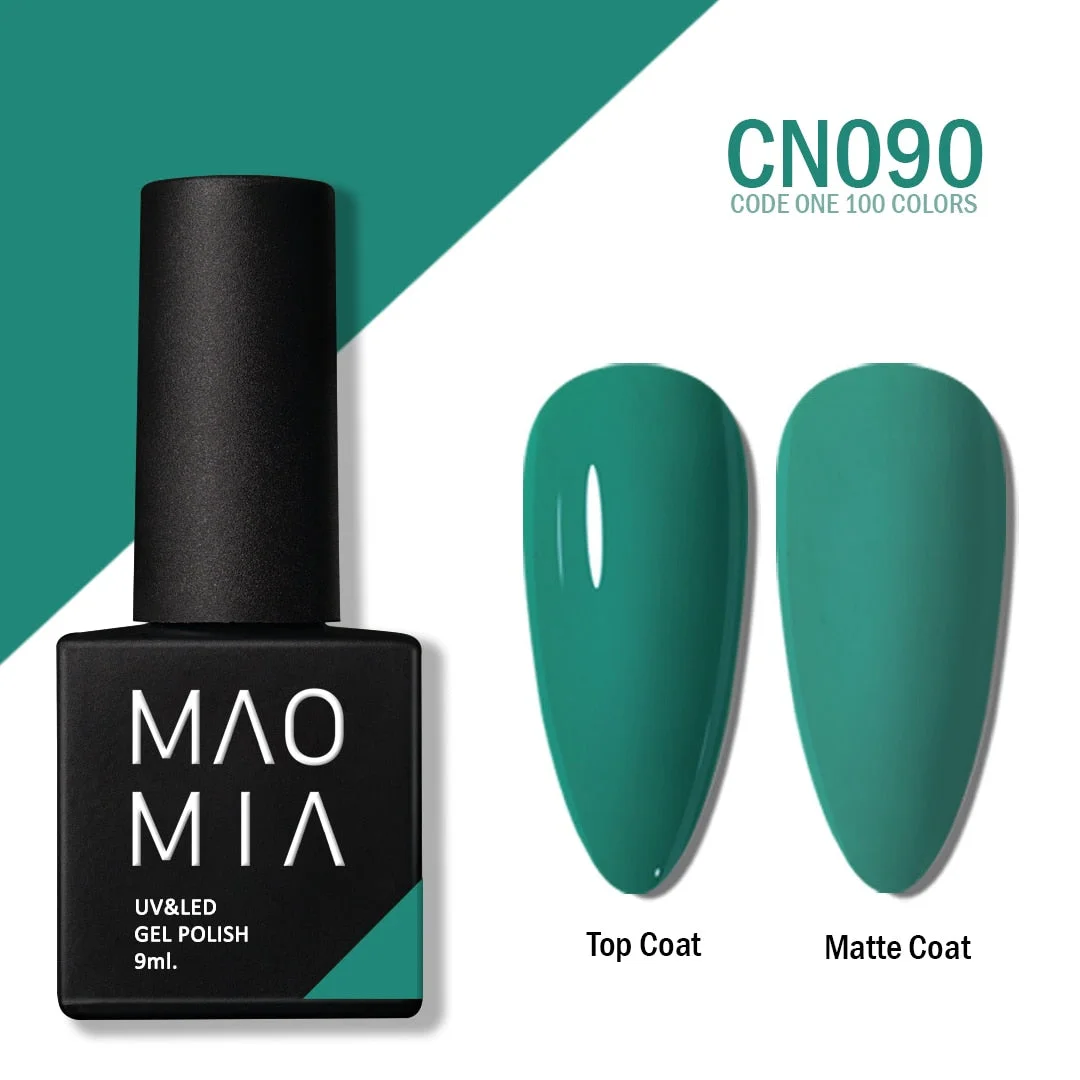 MAOMIA CODE ONE Gel Polish 100 Colors Soak Off UV/LED 9ML Professional Salon Nail Paint Semi Permanent Manicure