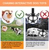 Interactive Dog Toys Plush Dog Toy Squeaky Crazy Bouncer Ball for Small and Medium Puppy to Self Play