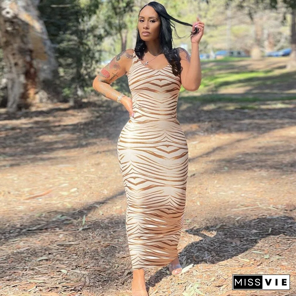 Women's Sleeveless Slim DressNew Spring And Summer Fashion Sexy U-neck Off Shoulder Ruffle Dress Rayon Dress