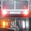 2Pcs Trailer Tail Lights 12V 26 LED Stop Tail Lights Submersible Boat Truck Lamp