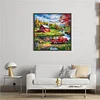 Farm Truck-14CT Counted Cross Stitch 40*40cm/15.75*15.75in tapestrymarket