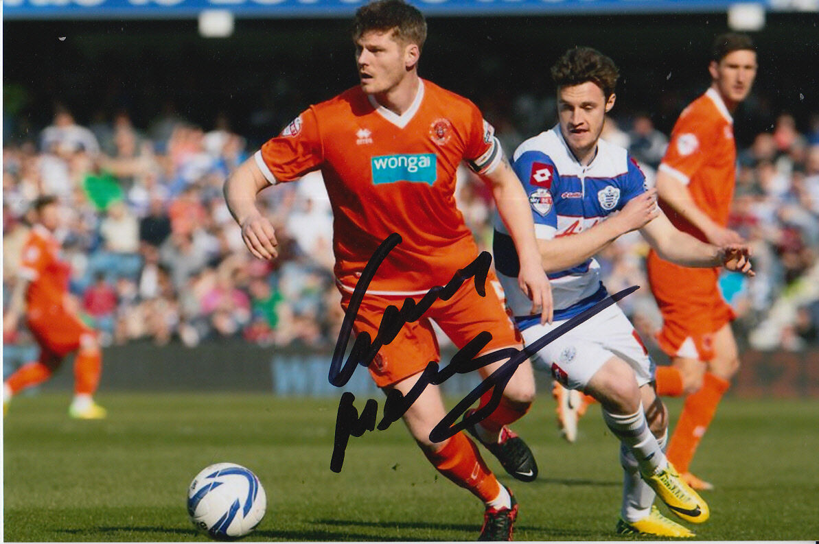 BLACKPOOL HAND SIGNED GARY MACKENZIE 6X4 Photo Poster painting 1.