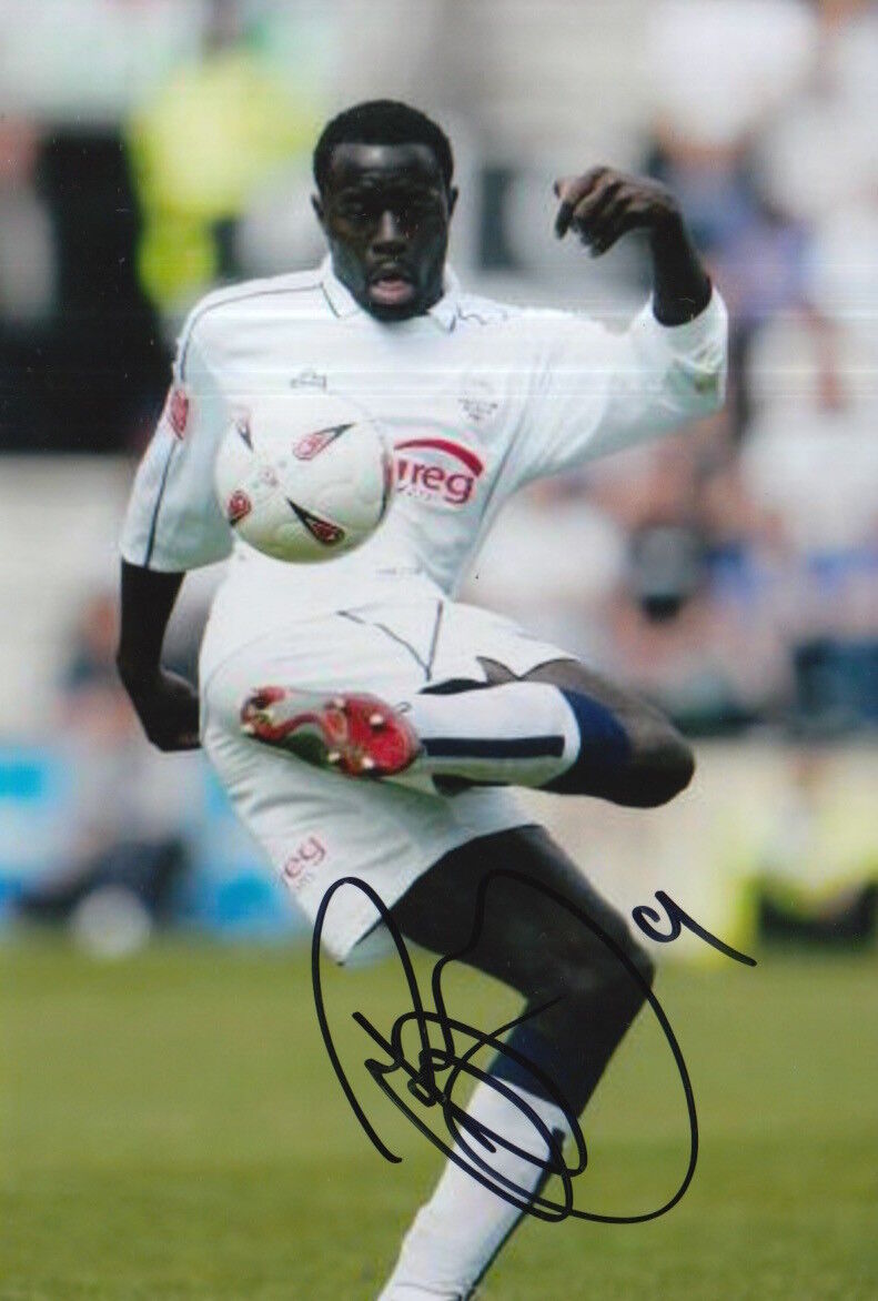 PRESTON NORTH END HAND SIGNED PATRICK AGYEMANG 6X4 Photo Poster painting.