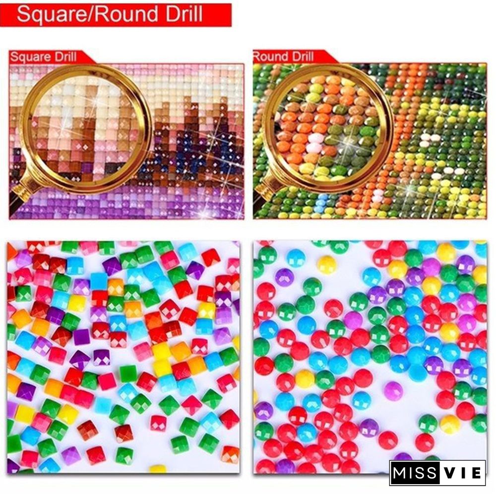 Full Square/Round Drill 5D Diy Diamond Painting "Christmas Santa Claus Deer" Embroidery Cross Stitch 5D Decor