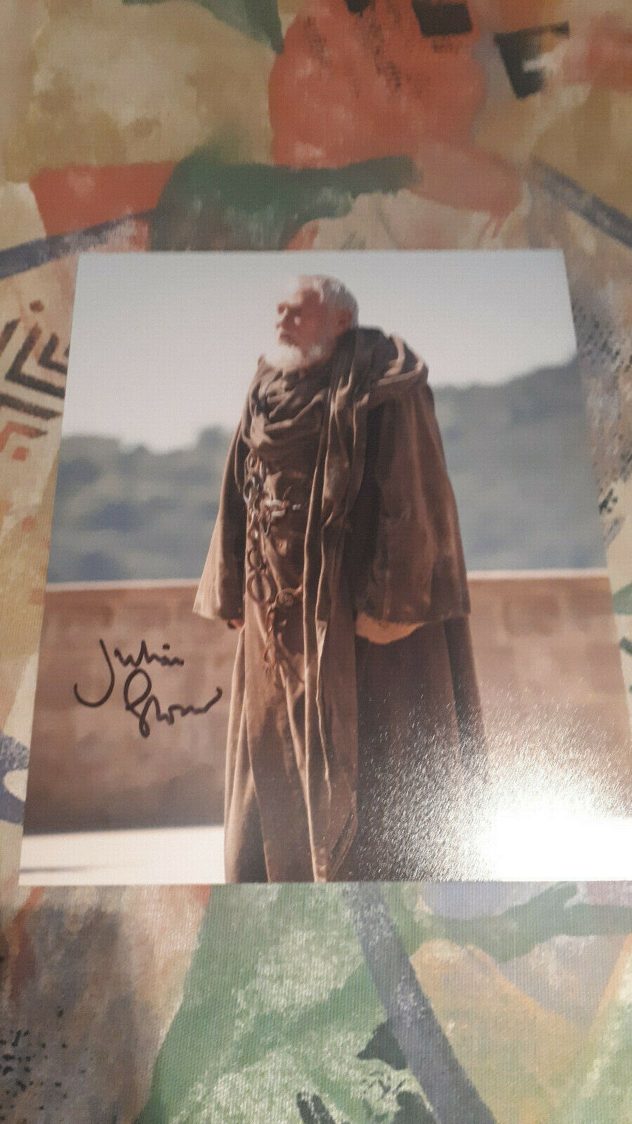 JULIAN GLOVER signed autograph 8x10 20x25 cm In Person GAME OF THRONES