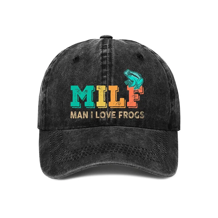 Multicolor Hat Peaked Womens Cap Blue Frogs Personalized Visor Protection Hats