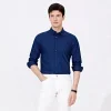 Italian high-end 100% cotton business casual shirt