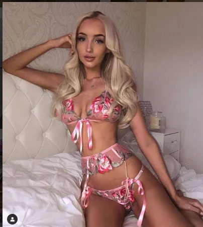 Churchf Hot Sex Lingerie Sexy Women's Pajamas Split Three-Piece Esque Set