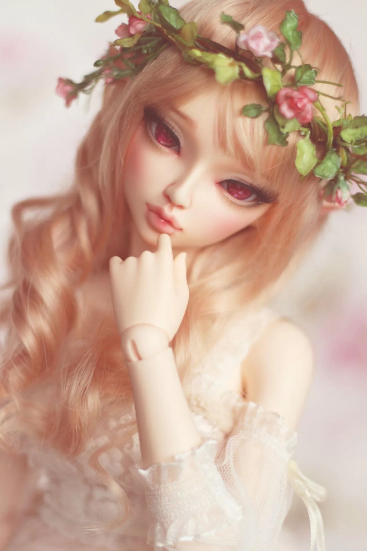 

30*40CM - Round Drill Diamond Painting - Ball-jointed Doll, 501 Original