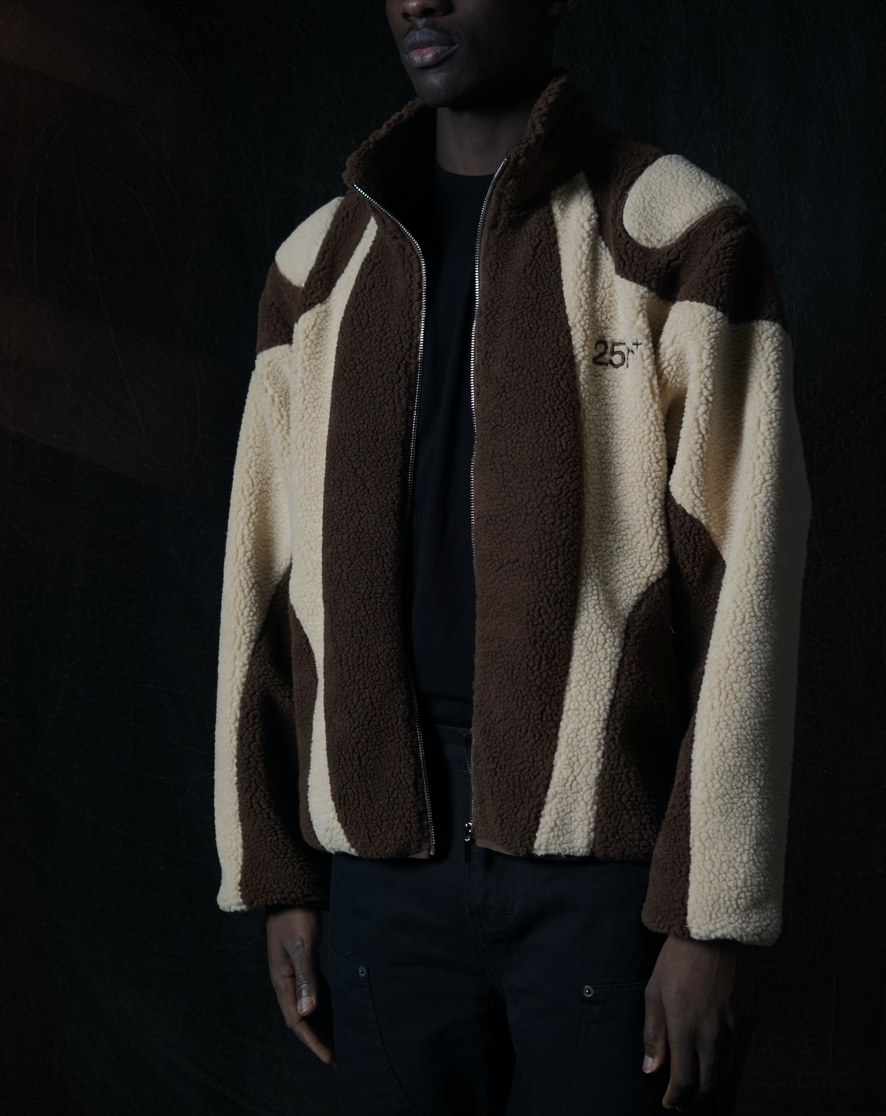 008. Night Lab Fleece - Mocha/Cream