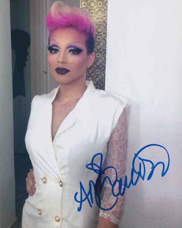 April Carrion (RuPaul's Drag Race) signed 8x10 Photo Poster painting In-person