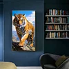 (40*70cm)Tiger - Full Round Drill Diamond Painting