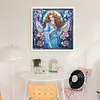 Glass Painting-Angel Madonna-14CT Counted Cross Stitch 40*40cm/15.75*15.75in tapestrymarket