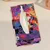 Lion 5D DIY Diamond Painting Handmade Tissue Holder Wooden Tissue Box Craft