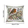 Robin Daisy DIY 11CT 3 Strands Stamped Cross Stitch Kit 45x45cm