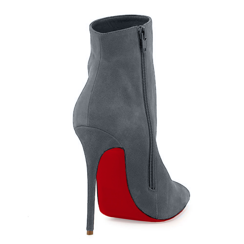Red Bottom Ankle Boots