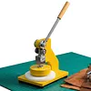 [US Local Warehouse] Circle Sampler Cutter for Film Paper Cloth 90x8MM Die Cutting Machine Manual Round Sample GSM Cut Machine for Fabric Rubber Leather Carpet Paper Foam