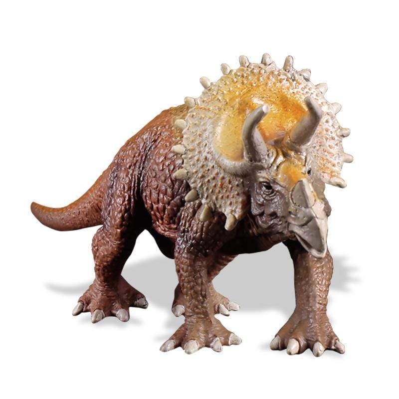 8‘’ Realistic Triceratops Dinosaur Solid Action Figure Model Toy Decor