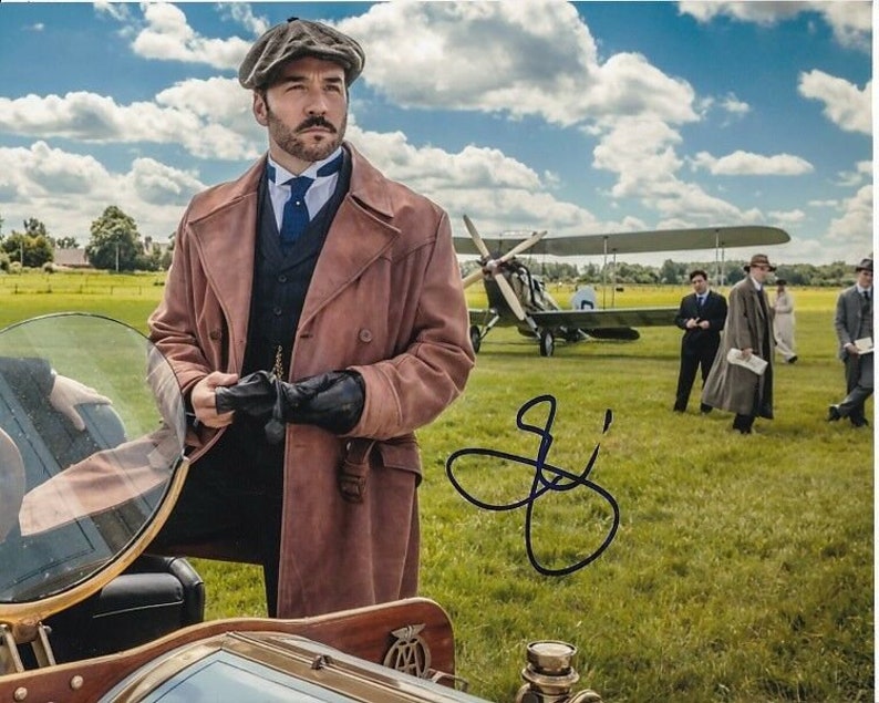 Jeremy piven signed autographed mr selfridge harry Photo Poster painting