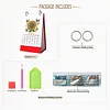 2027 New DIY Diamond Painting Sunflower Butterfly Desk Calendar Set 12-Month Flip Calendar Design Monthly Planner Office Desktop Decor