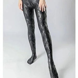 Popular high-elastic shiny hot printed leggings