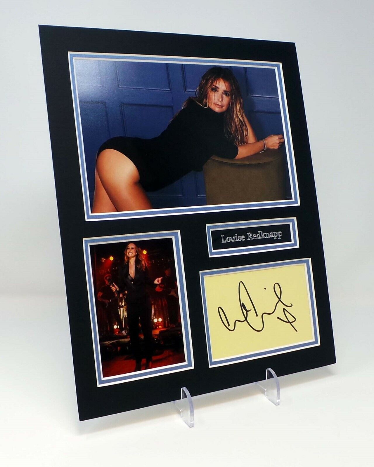 Louise REDKNAPP Signed Mounted Photo Poster painting Display AFTAL COA Eternal & Strictly