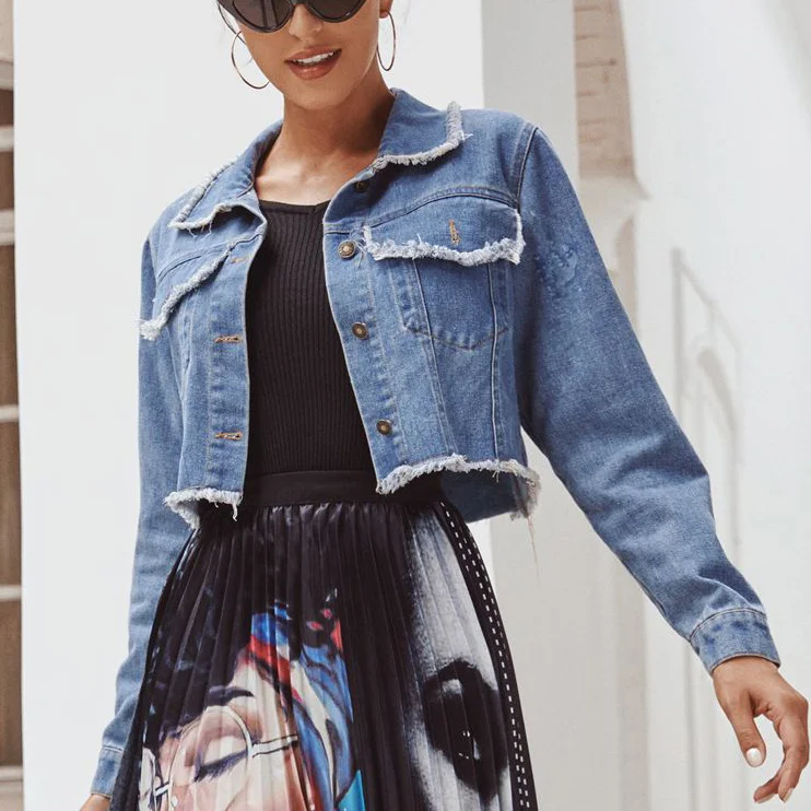 Women's denim jacket WJ34