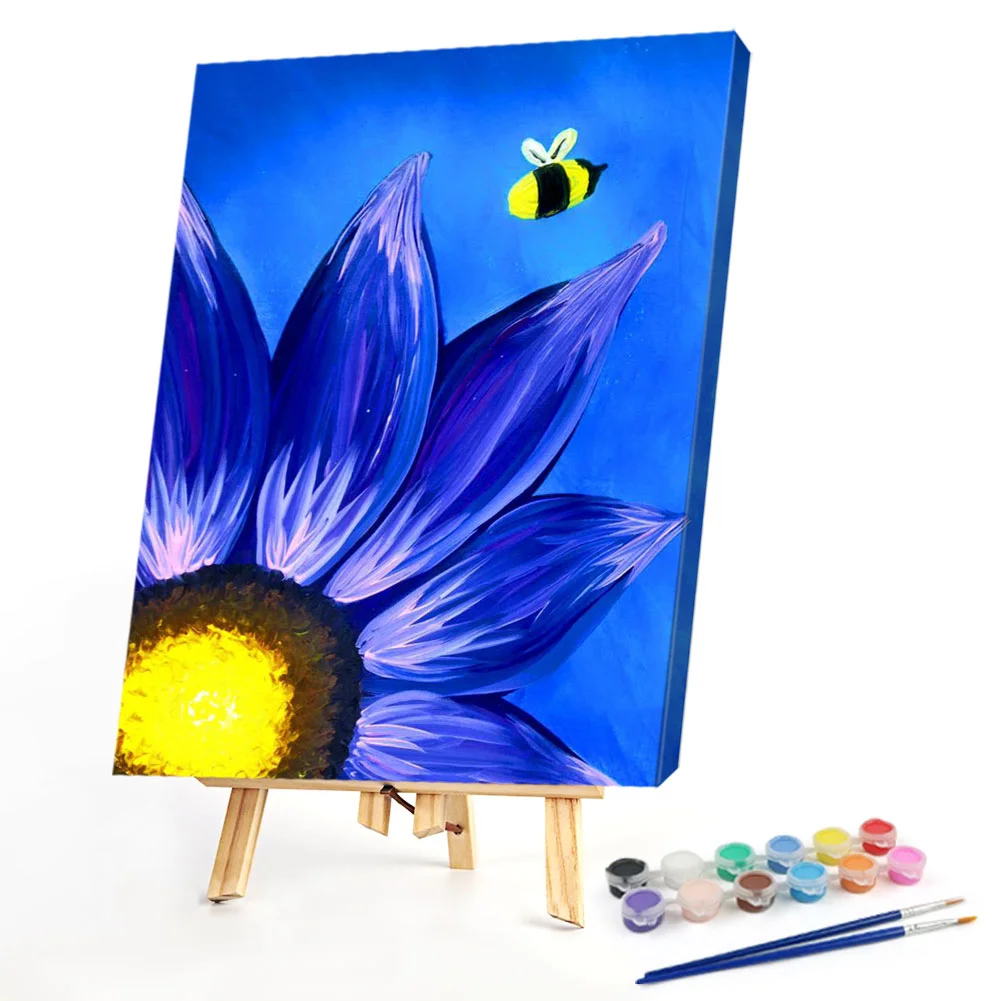 Blue Daisy - Paint By Numbers(40*50CM)
