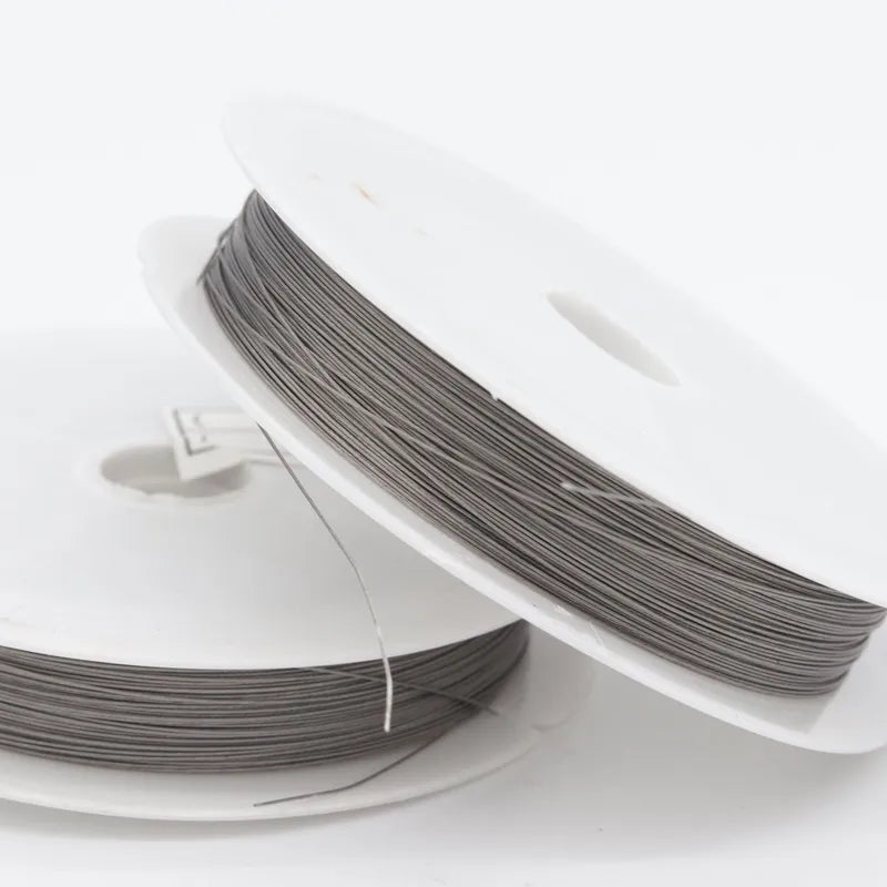 1 Piece 0.25mm 0.3mm 0.45mm 304 Stainless Steel Solid Color Polished Steel Wire