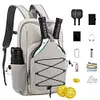Adjustable Racket Bag Lightweight Pickleball Paddle Backpack Daily Commuting Bag