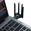 1300Mbps Wireless Network Card Dual Band 2.4/5.8Ghz WiFi USB Adapter for PC