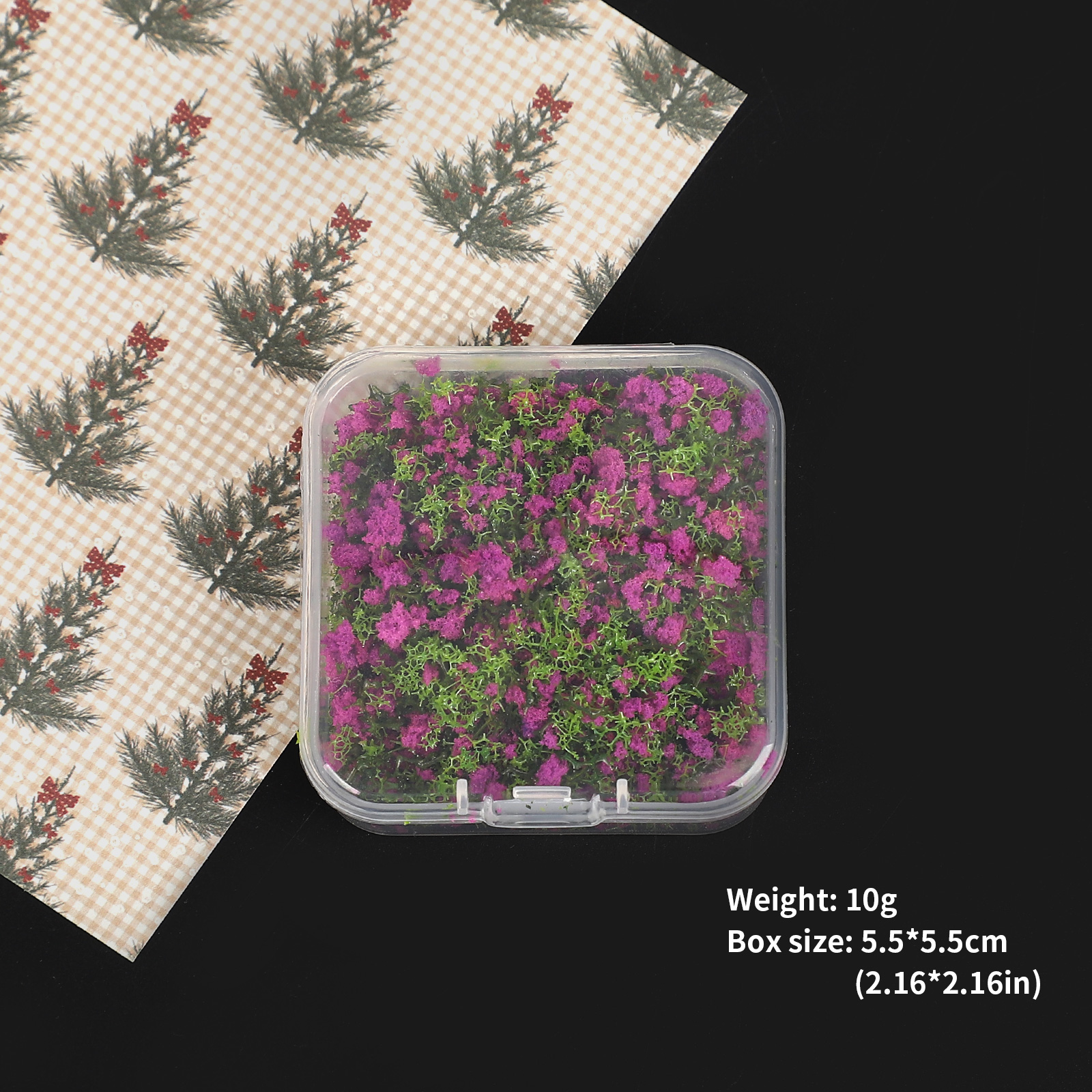 Decorative material - Artificial flowers and plants combination