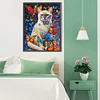 Cat-Special Peinture En Diamant En Forme-30*40CM